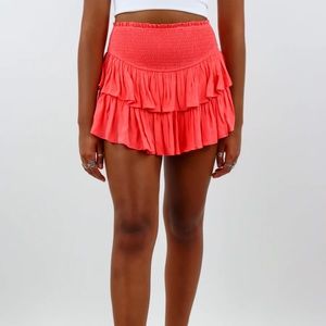 Sunshine Daydream Skirt | Coral